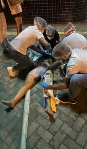 Primeiros Socorros: Alunos de técnico em enfermagem realizam simulação realística 3 WhatsApp Image 2023 12 18 at 08.56.32 1