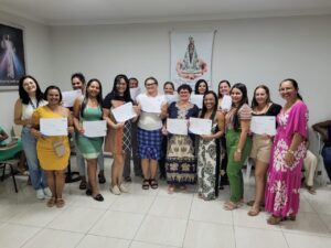 Entrega de Certificados na ONG