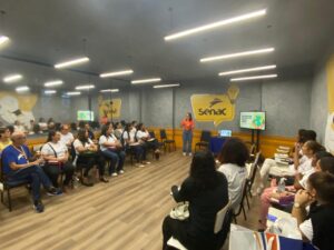 Alunos de turismo do Senac SE promovem palestra “Sustentabilidade: a inovação entre Eventos e Turismo" 1 pt 2