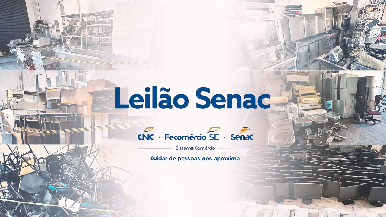 Senac/SE anuncia leilão online de bens inservíveis