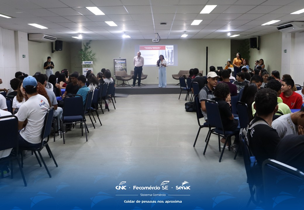 Senac SE realiza ação extensiva com o tema “Paternidade Responsável” para jovens aprendizes