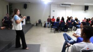 Senac SE realiza ação extensiva com o tema “Paternidade Responsável” para jovens aprendizes 1 IMG 3594