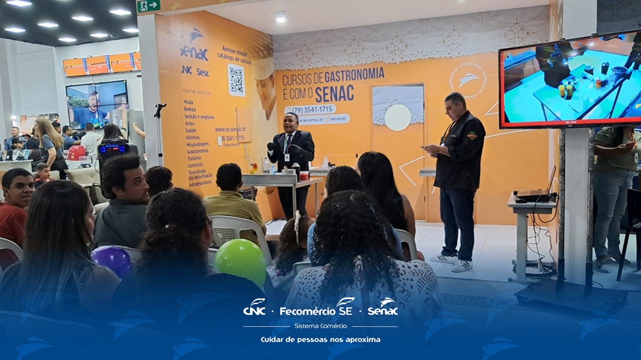 Senac Sergipe leva serviços para a XV Factob 
