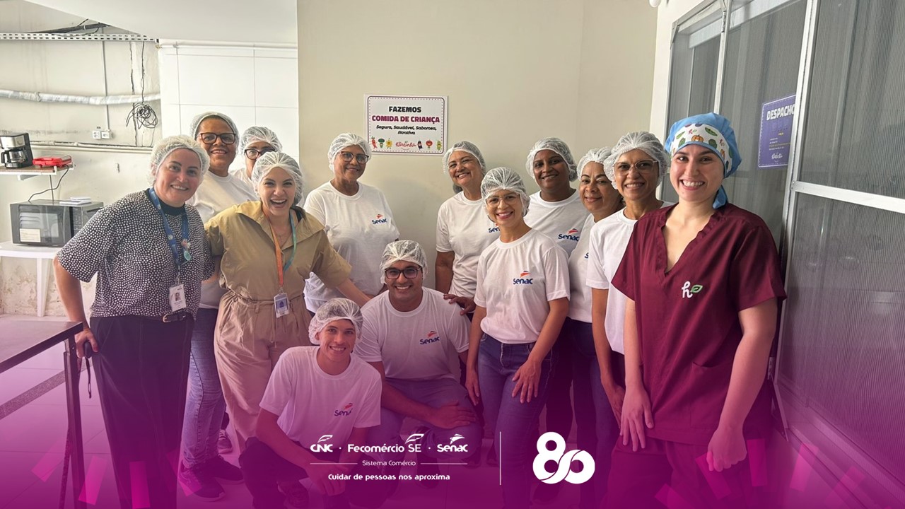 Estudantes do Senac-SE exploram o impacto da alimentação saudável no ambiente escolar