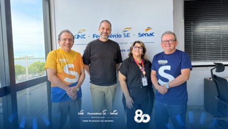 Especialista do DN visita Senac Sergipe para planejamento de implantação do curso de Florista